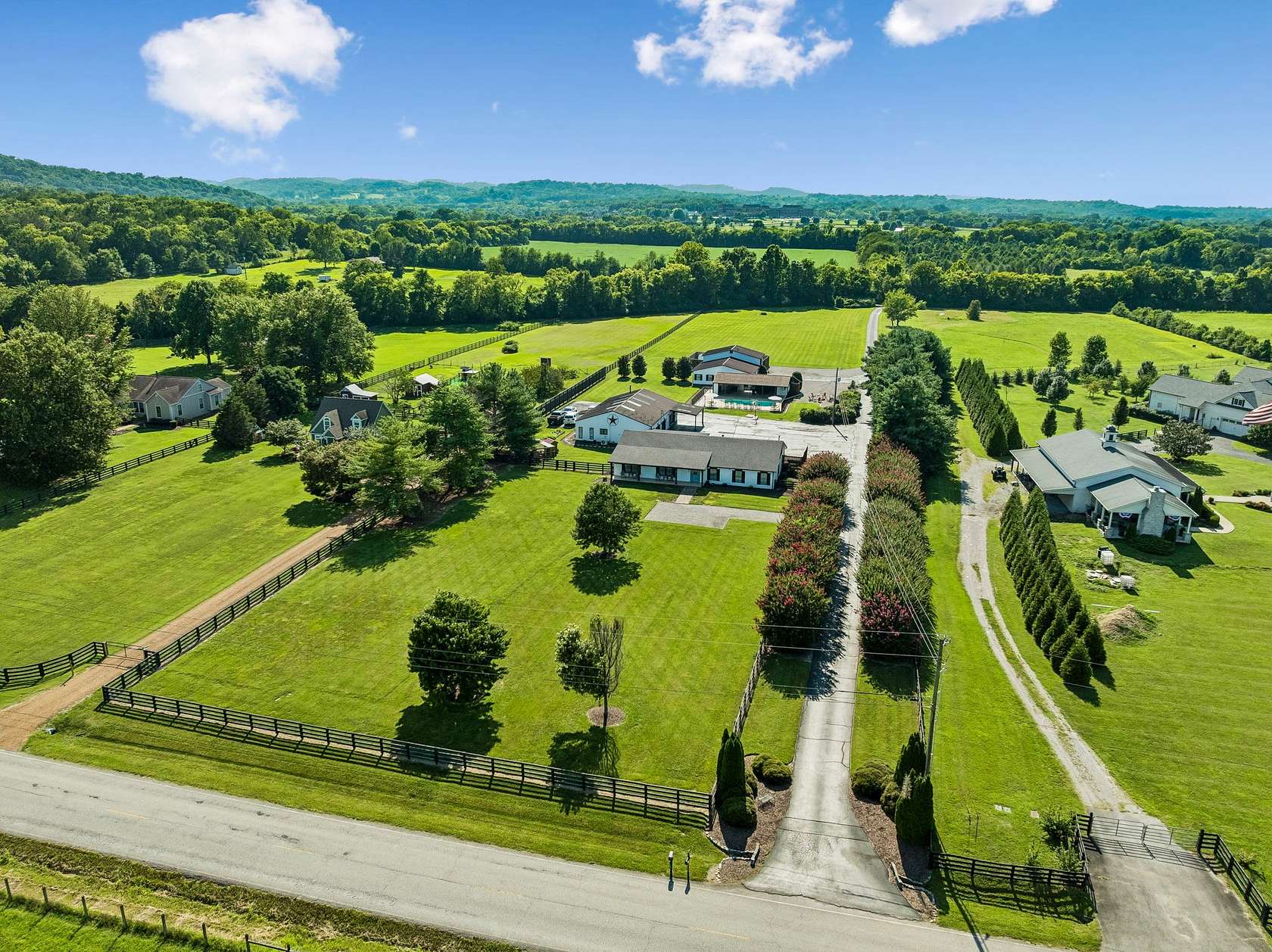 4.77 Acres of Land with Home for Sale in College Grove, Tennessee
