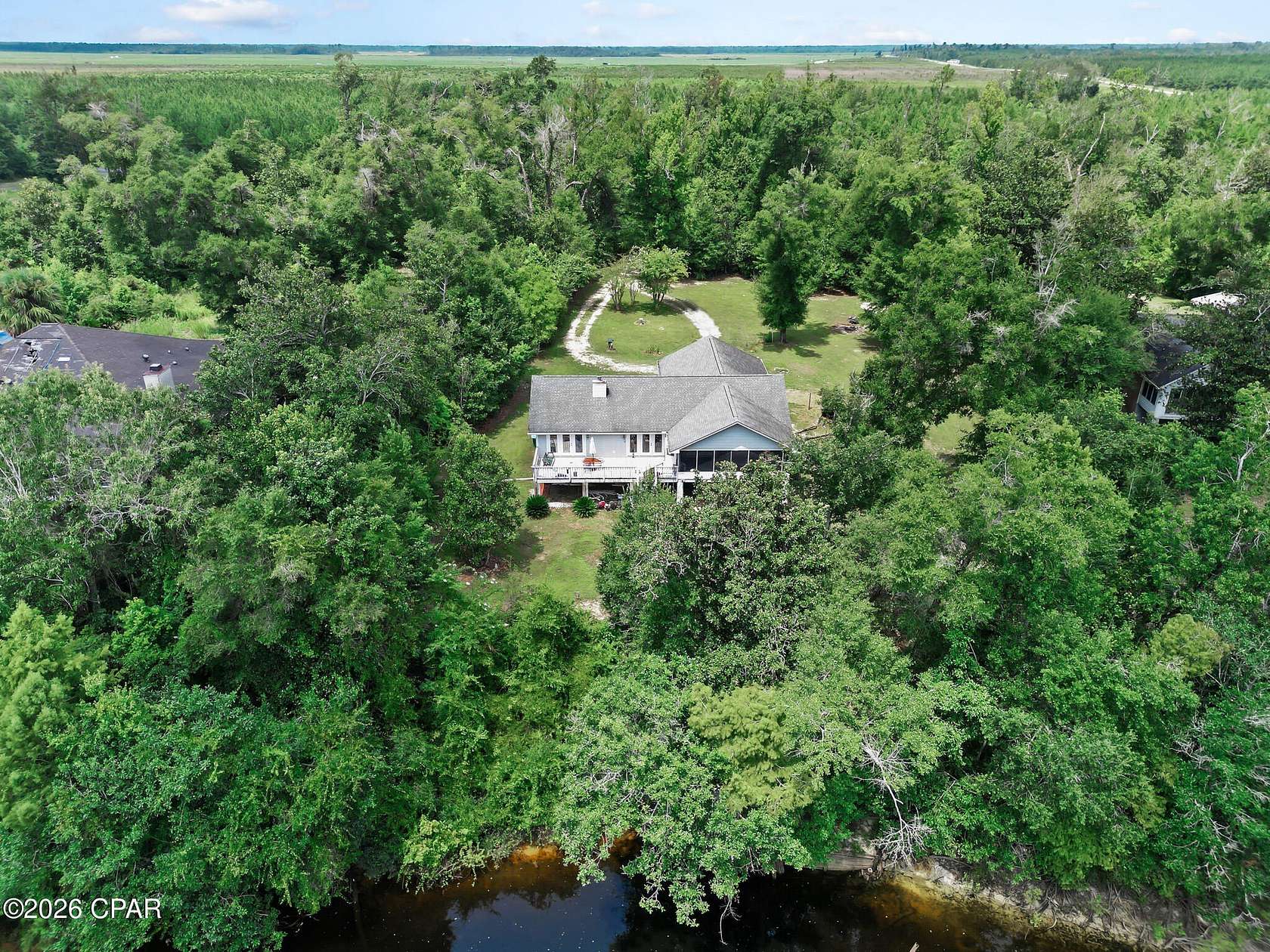 2.25 Acres of Land with Home for Sale in Blountstown, Florida