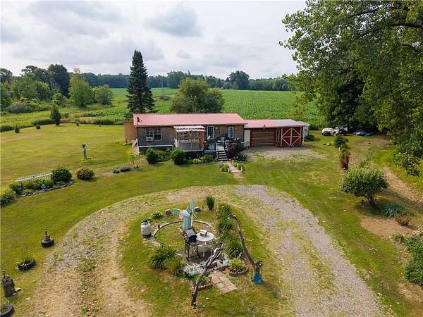 10.2 Acres of Recreational Land with Home for Sale in Nunda, New York