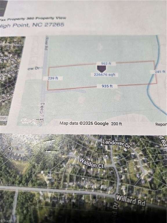 5.2 Acres of Residential Land for Sale in High Point, North Carolina