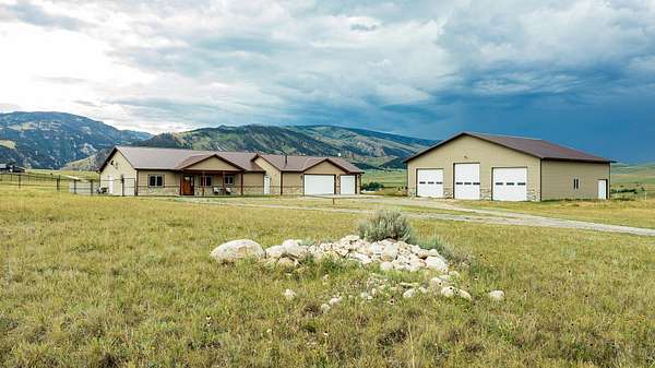 6 Acres of Land with Home for Sale in Dayton, Wyoming