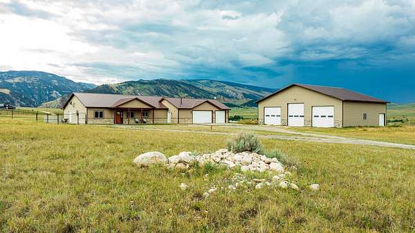 6 Acres of Land with Home for Sale in Dayton, Wyoming