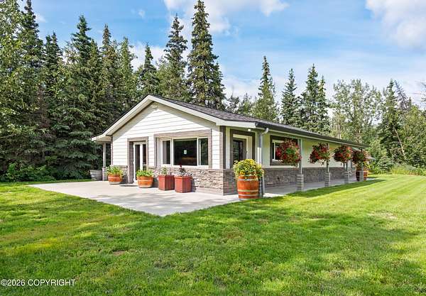 7.5 Acres of Land with Home for Sale in Palmer, Alaska