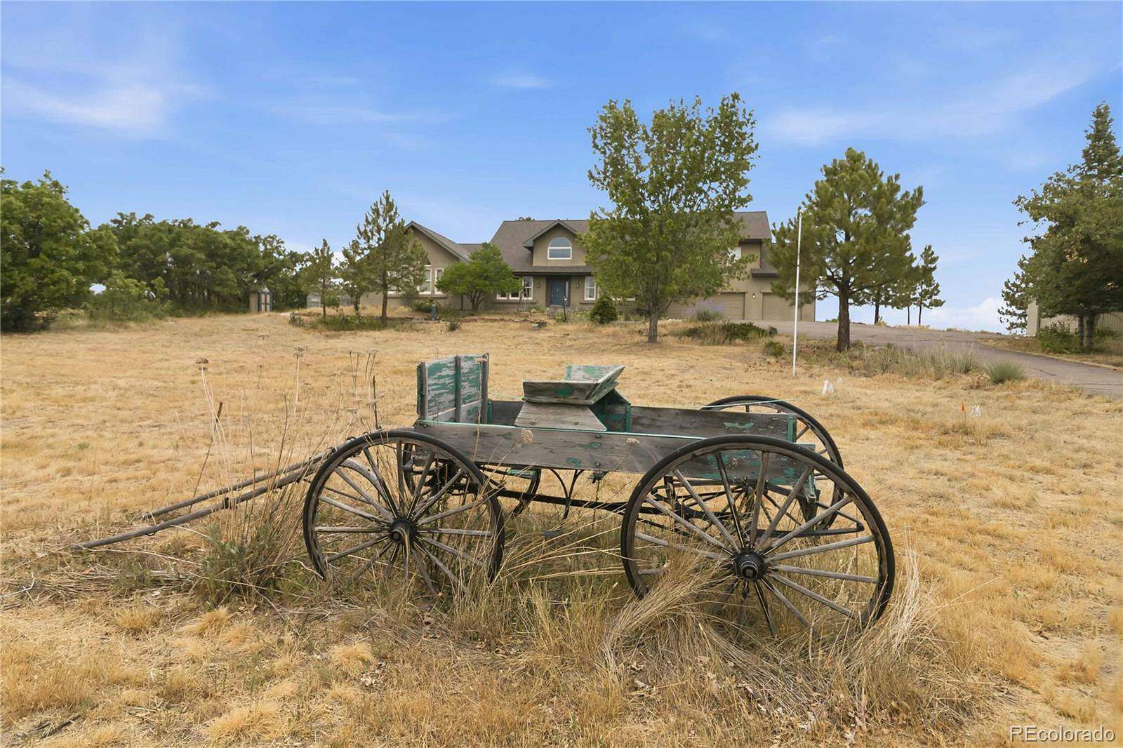 6.1 Acres of Land with Home for Sale in Sedalia, Colorado