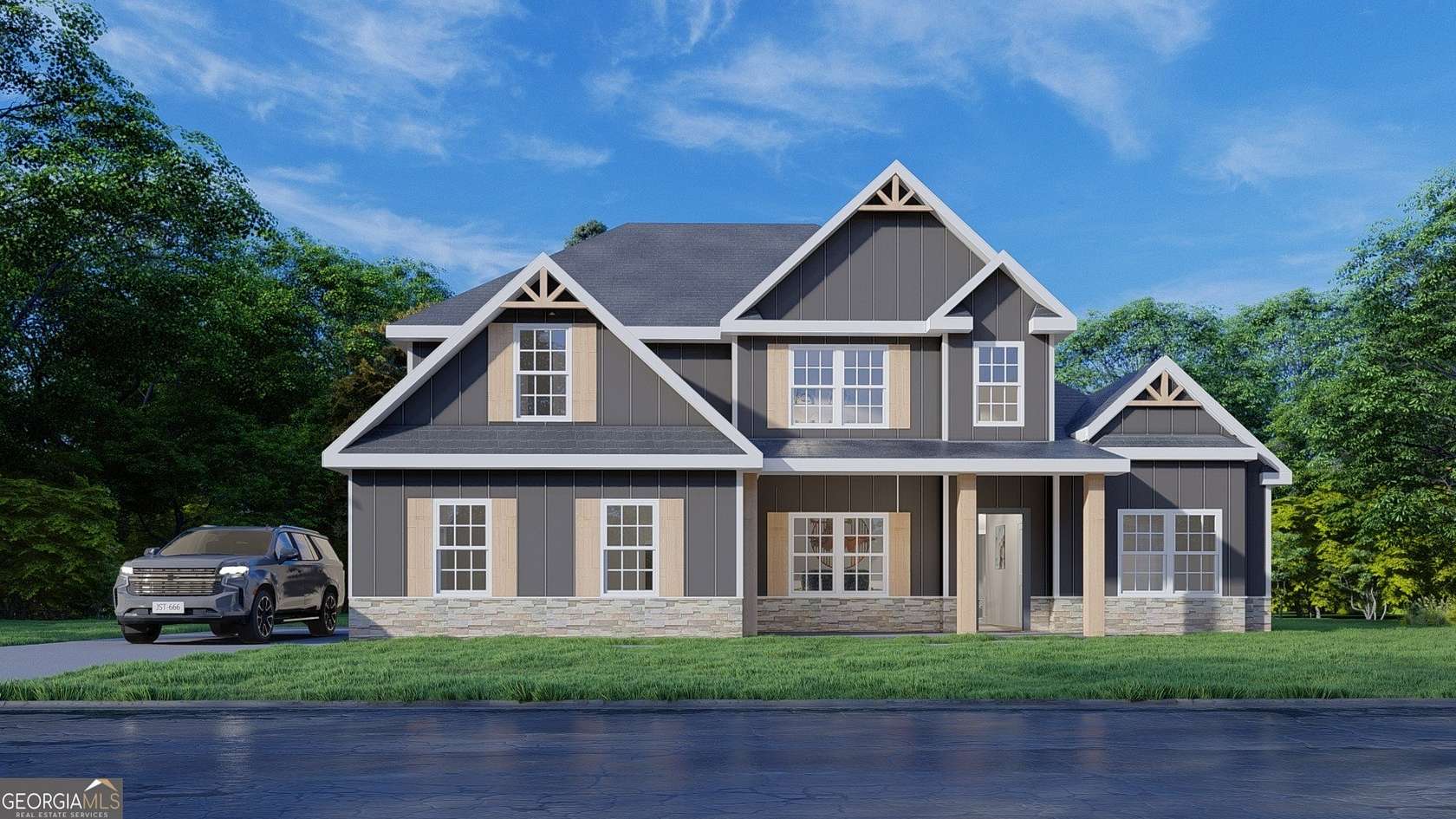 2 Acres of Land with Home for Sale in Grantville, Georgia