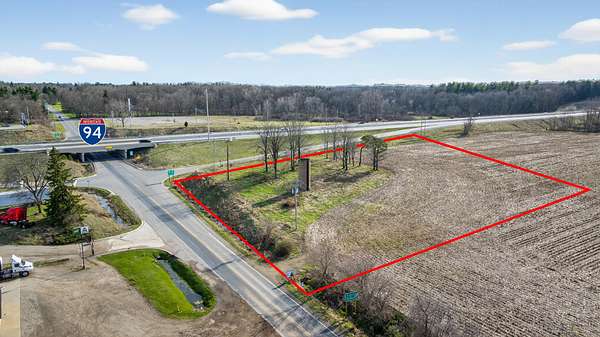 4.5 Acres of Commercial Land for Sale in Parma, Michigan