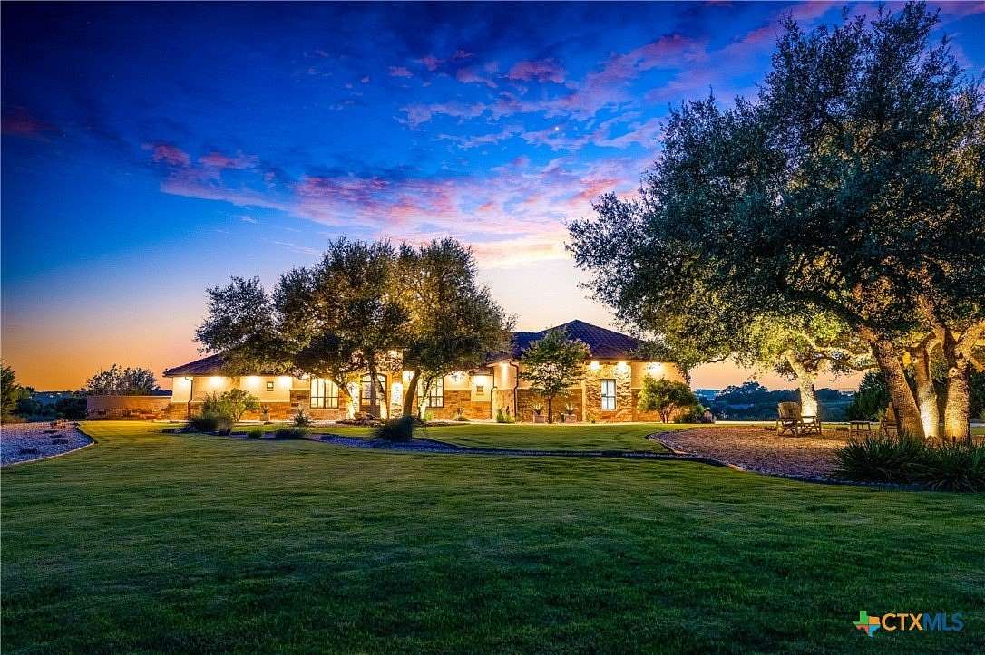 7.3 Acres of Land with Home for Sale in Spring Branch, Texas