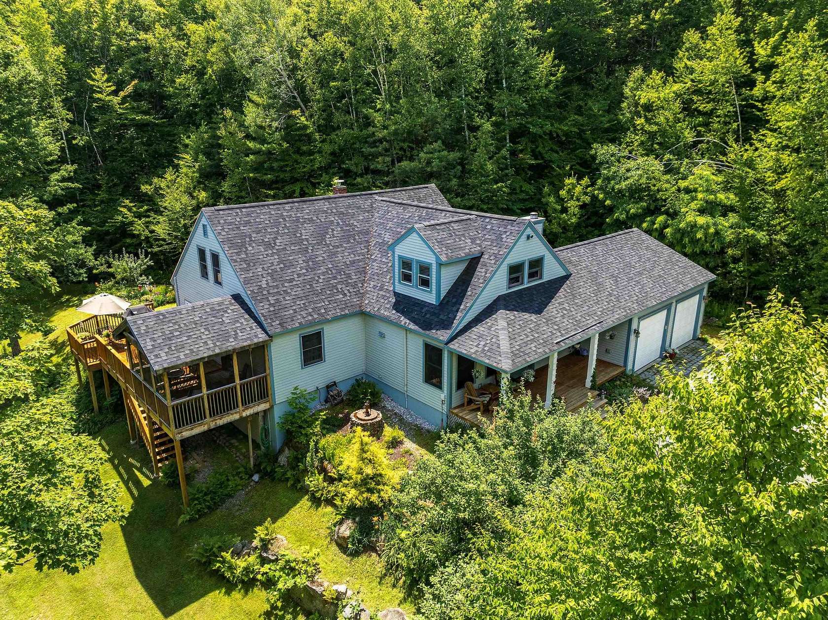 6.6 Acres of Land with Home for Sale in Bridgewater, New Hampshire