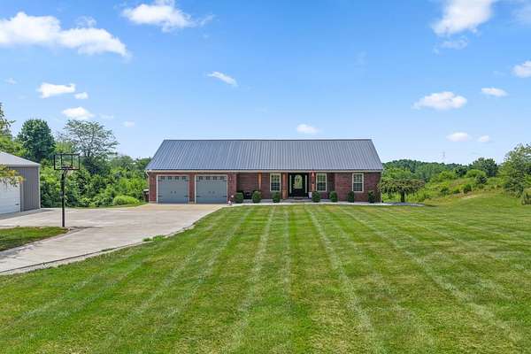 7 Acres of Land with Home for Sale in Brookville, Indiana