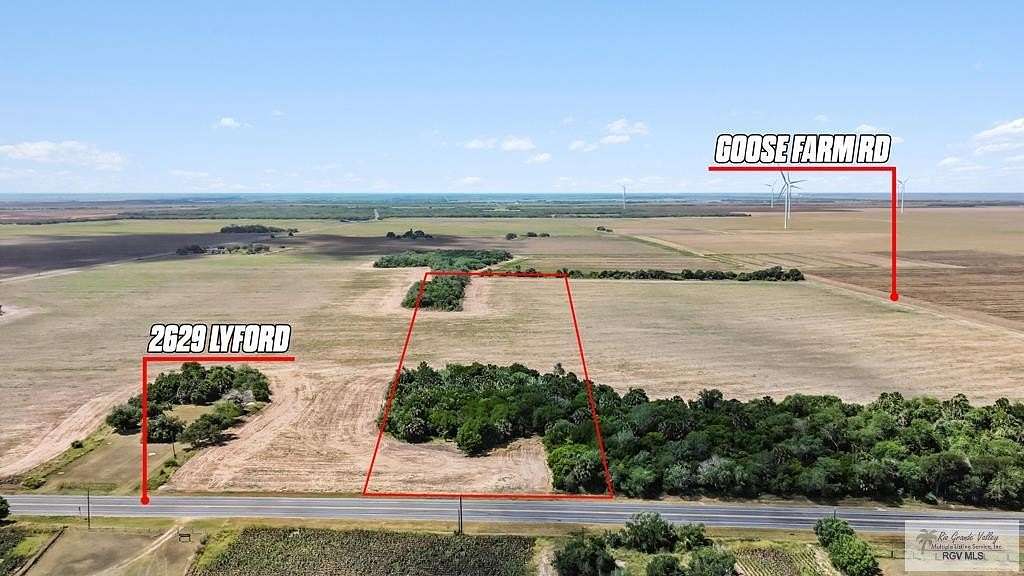 14.1 Acres of Land for Sale in Lyford, Texas