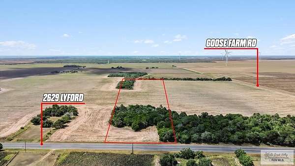 14.1 Acres of Land for Sale in Lyford, Texas