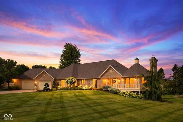 5.28 Acres of Land with Home for Sale in Van Buren Township, Indiana