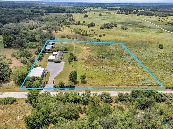 3 Acres of Land with Home for Sale in Luling, Texas
