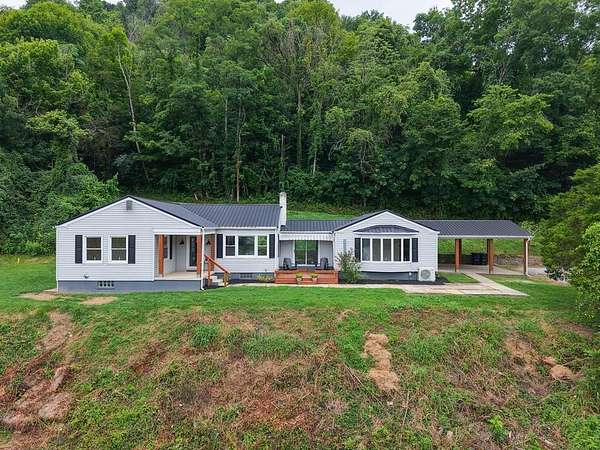 4.65 Acres of Land with Home for Sale in Maysville, Kentucky