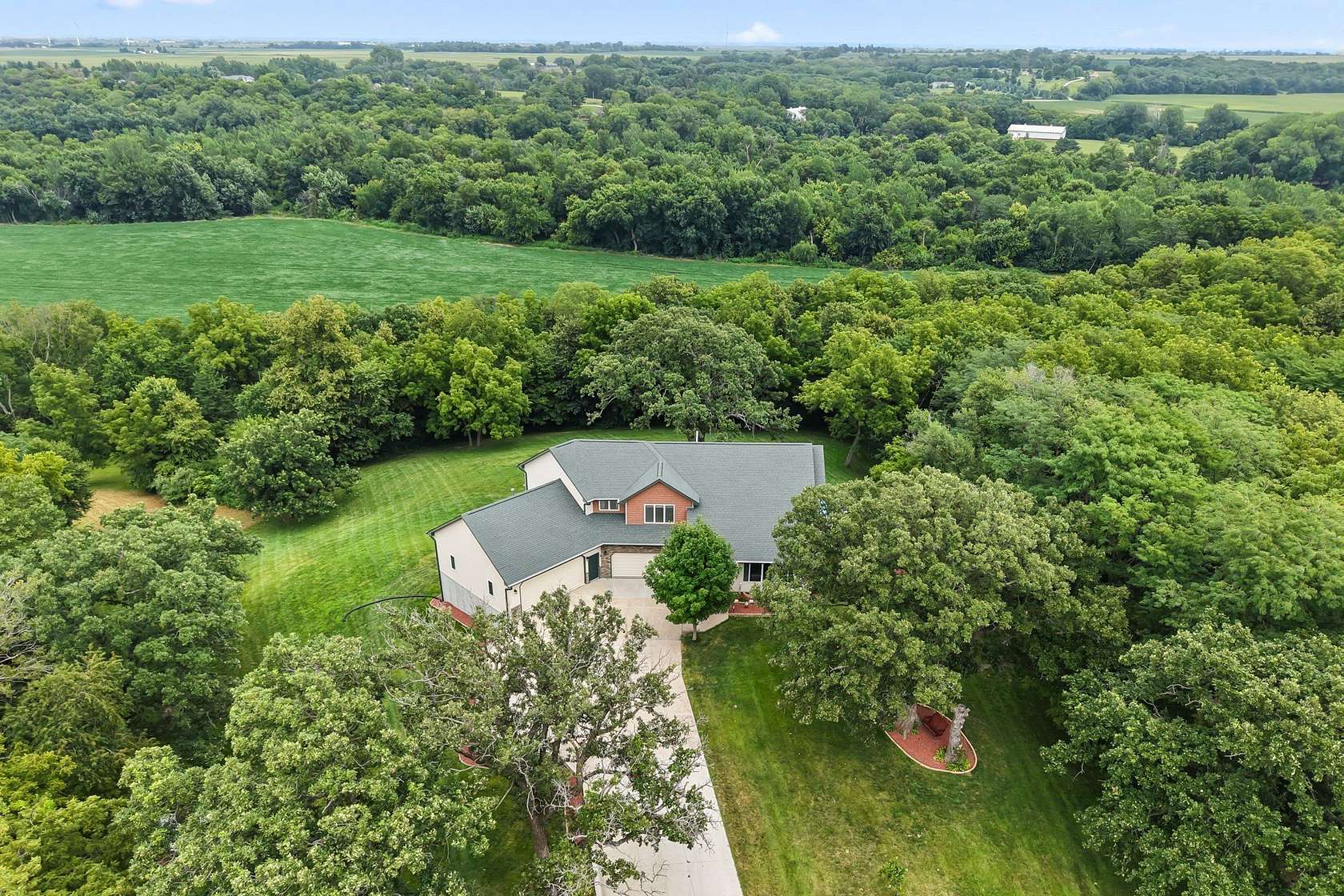 10 Acres of Land with Home for Sale in Perry, Iowa