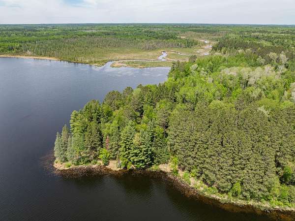 36.8 Acres of Recreational Land with Home for Sale in Bigfork, Minnesota