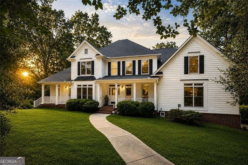5.7 Acres of Land with Home for Sale in Lawrenceville, Georgia
