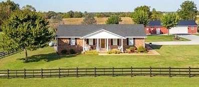14.5 Acres of Land with Home for Sale in Russellville, Kentucky