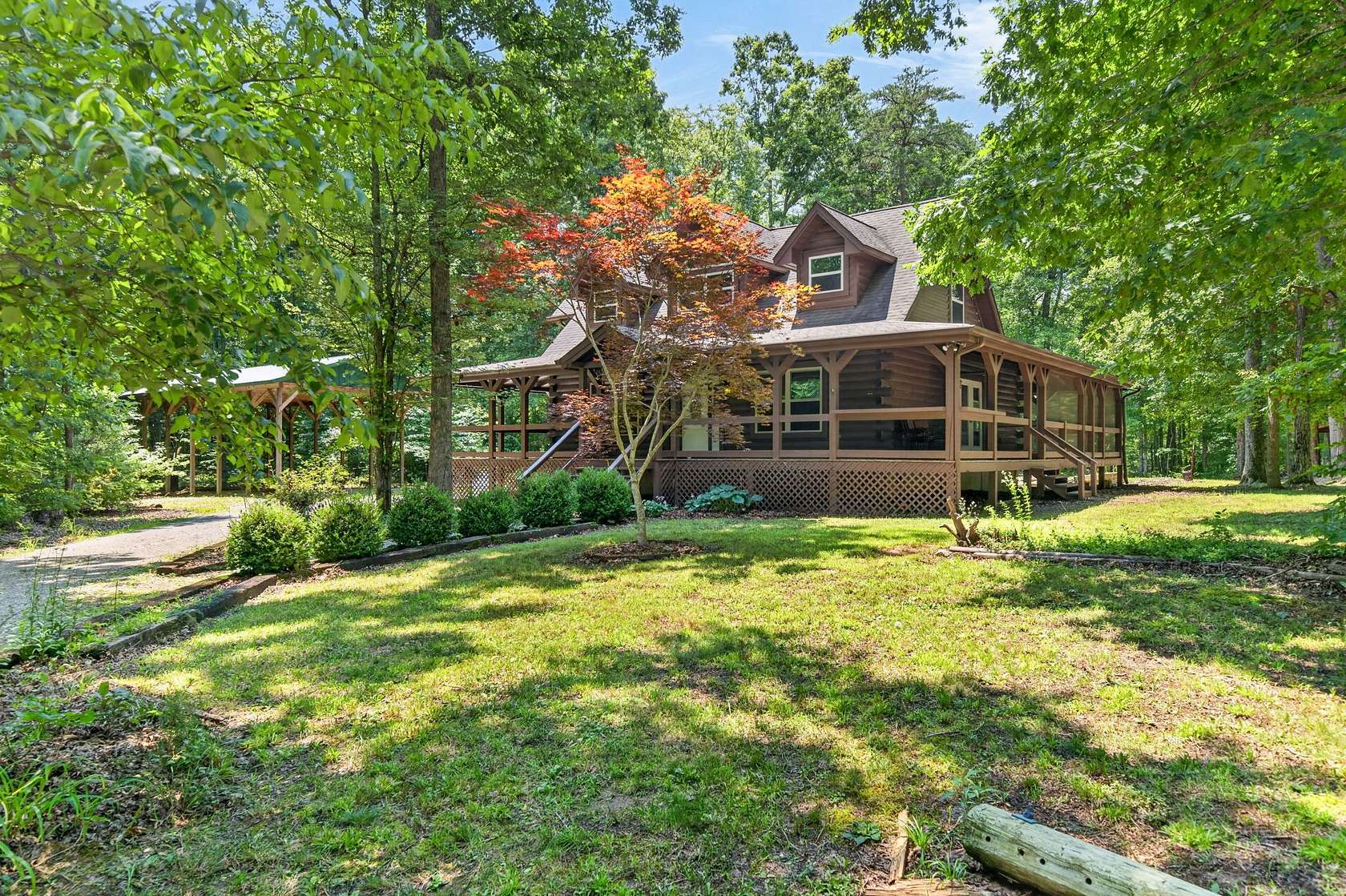 3.14 Acres of Land with Home for Sale in Spencer, Tennessee