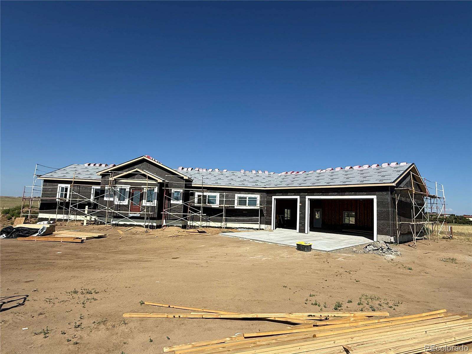 5 Acres of Land with Home for Sale in Peyton, Colorado
