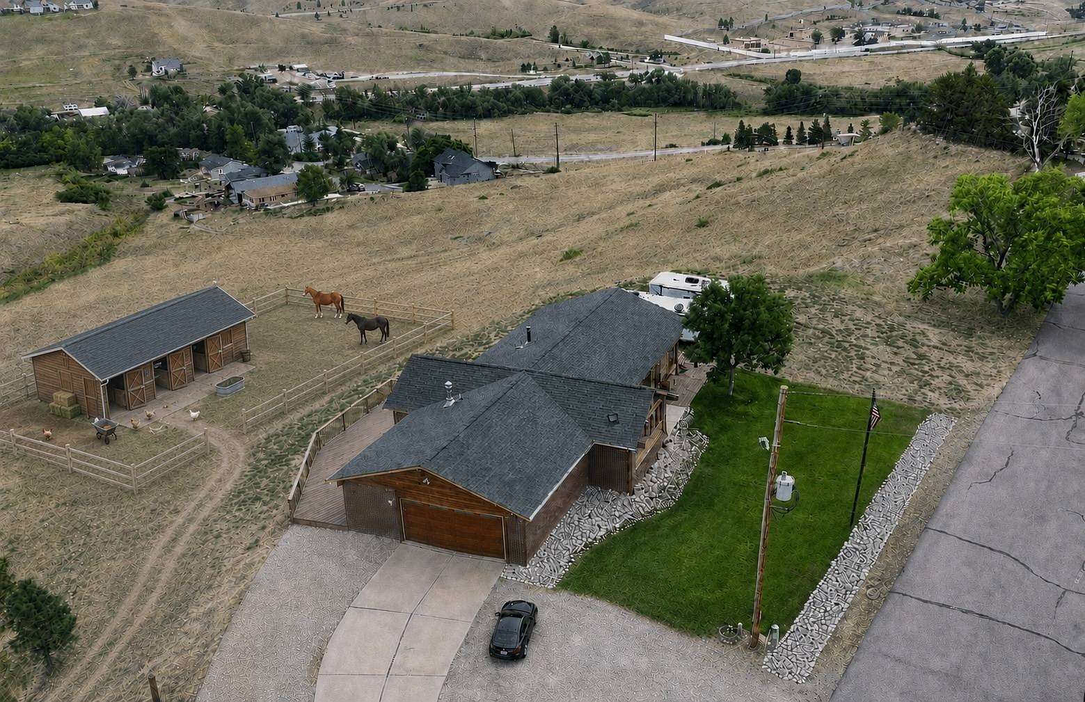 2.17 Acres of Land with Home for Sale in Arvada, Colorado
