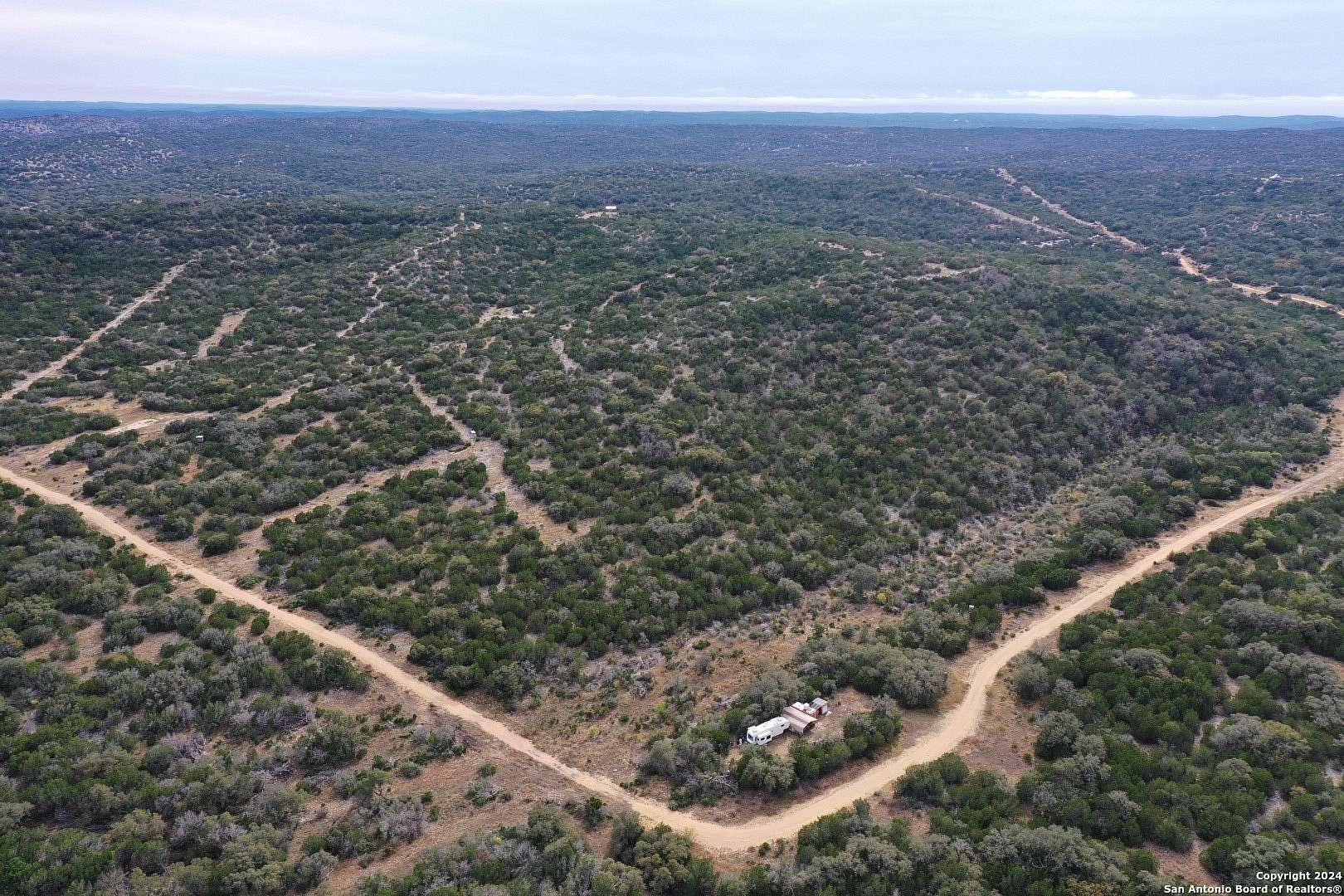 67.5 Acres of Recreational Land with Home for Sale in Rocksprings, Texas
