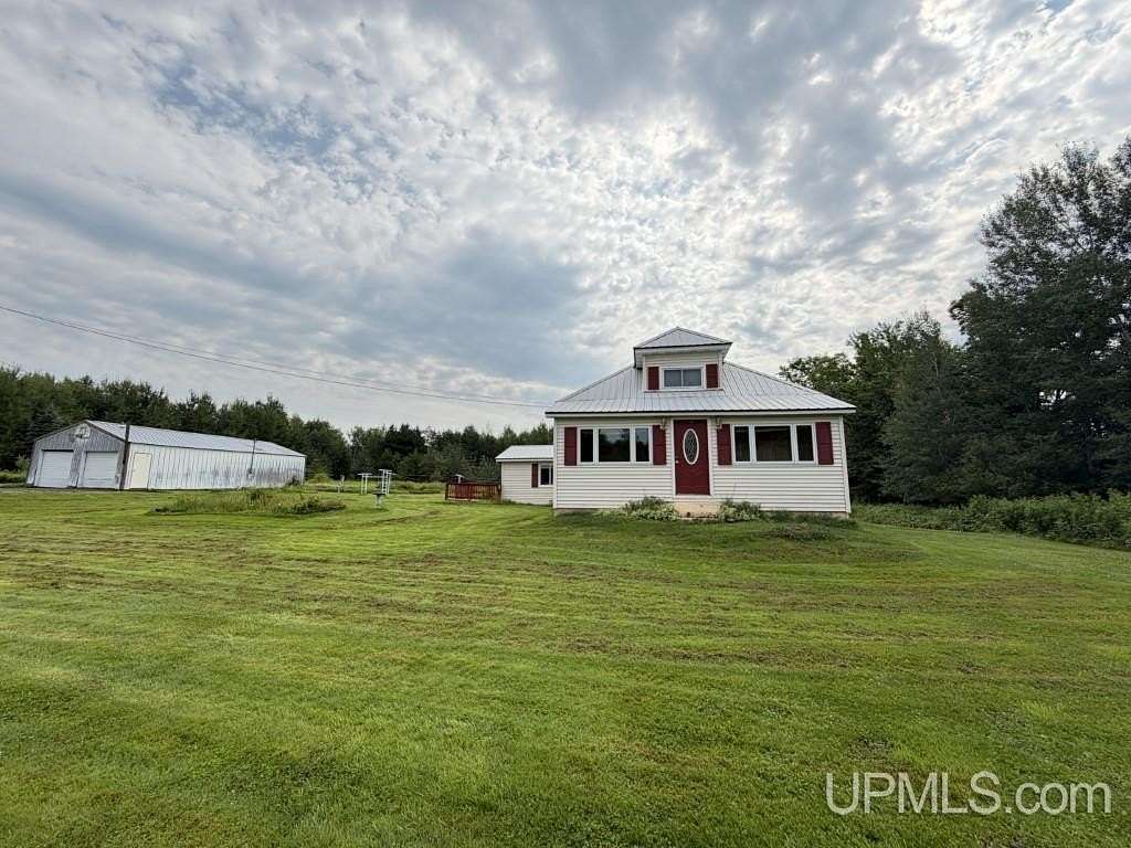 10 Acres of Recreational Land with Home for Sale in Baraga, Michigan