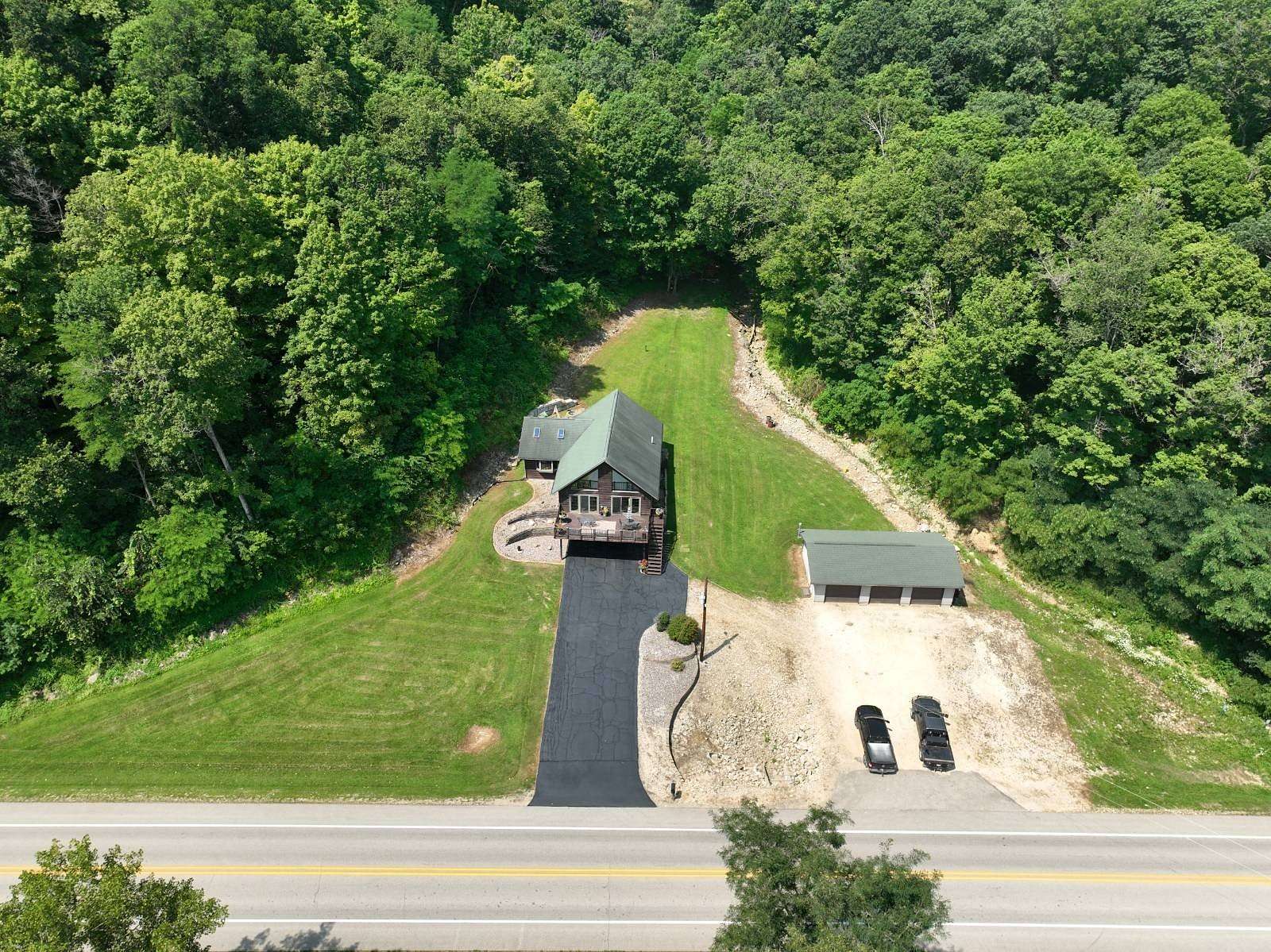 20 Acres of Recreational Land with Home for Sale in Harpers Ferry, Iowa