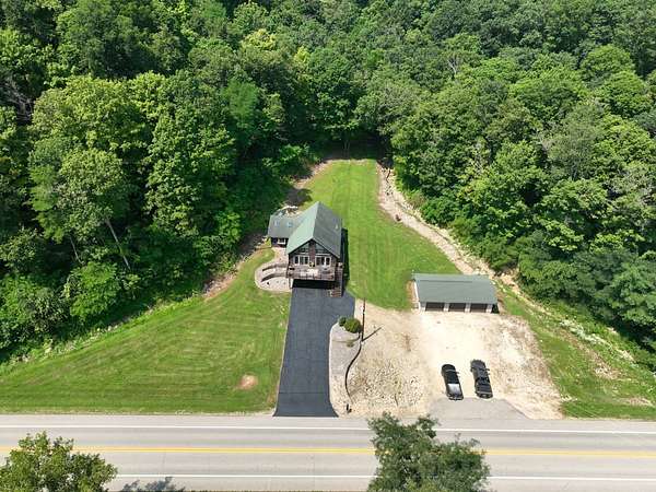 20 Acres of Recreational Land with Home for Sale in Harpers Ferry, Iowa