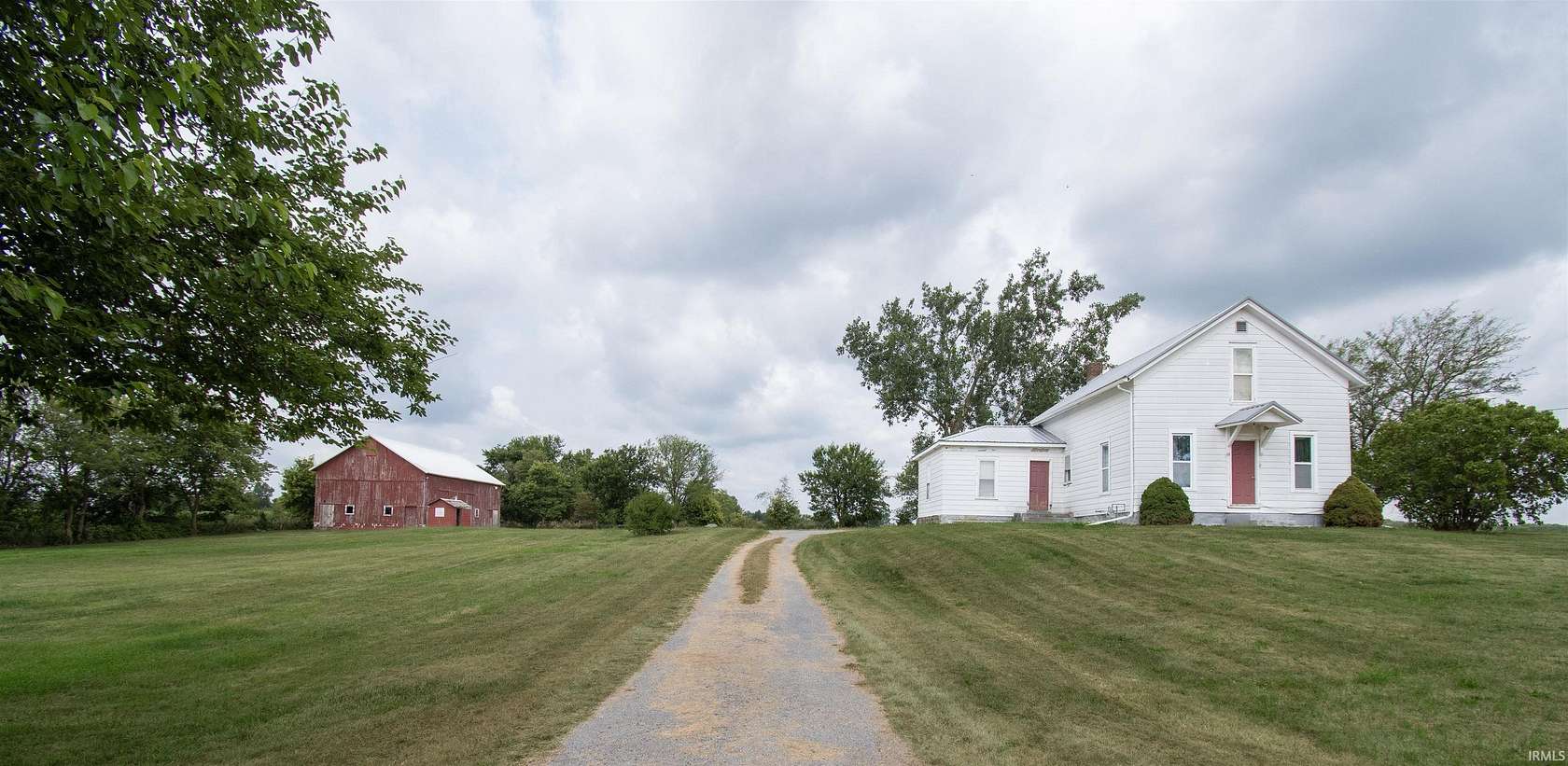2 Acres of Land with Home for Sale in Waterloo, Indiana