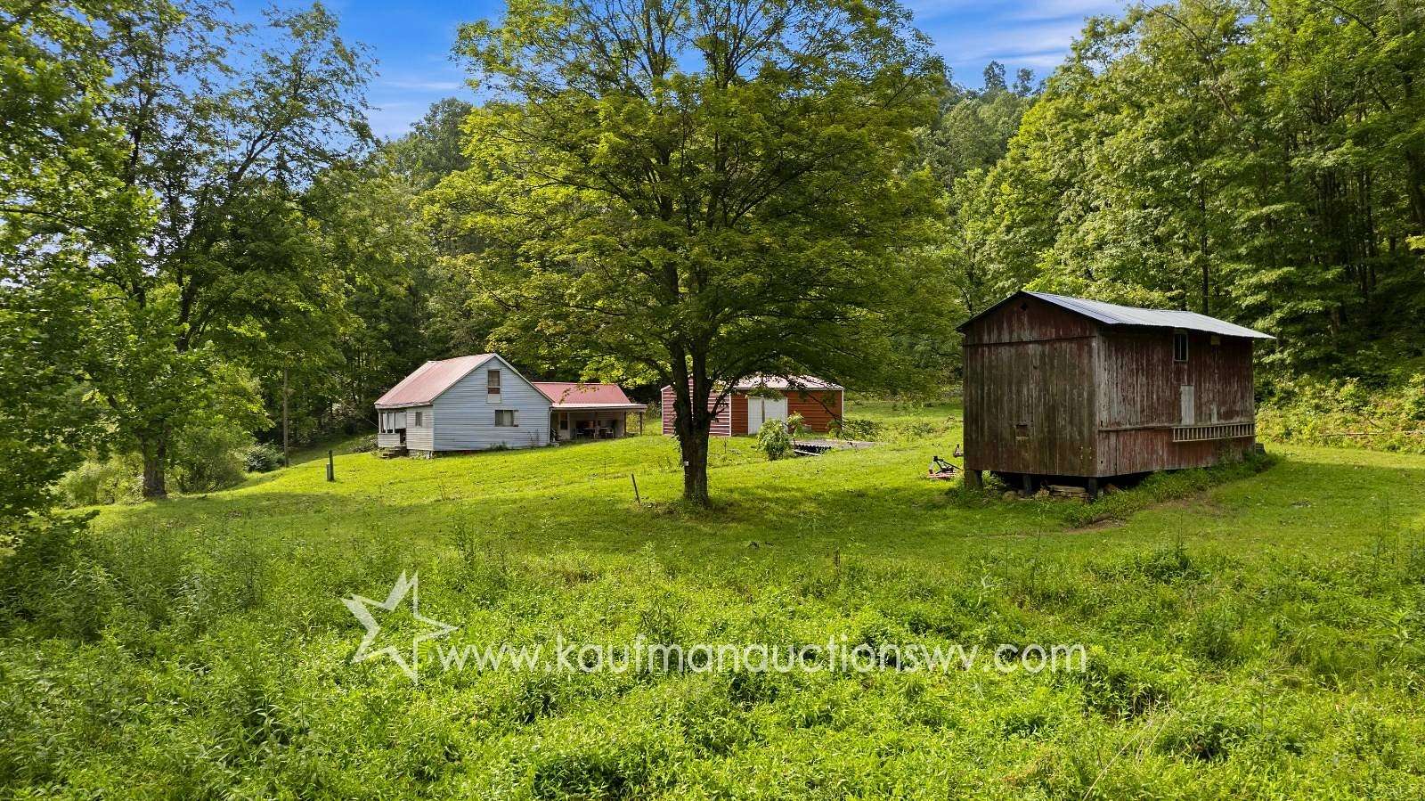 69 Acres of Improved Recreational Land for Auction in Jane Lew, West Virginia