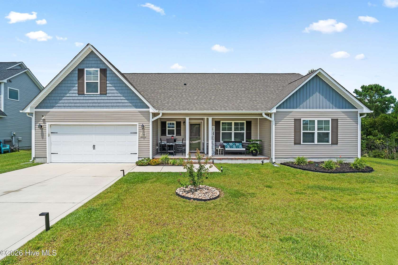 2.85 Acres of Land with Home for Sale in Hubert, North Carolina