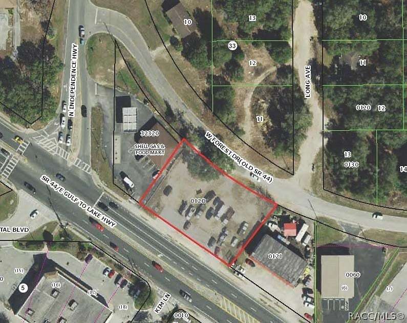 0.54 Acres of Commercial Land for Sale in Inverness, Florida