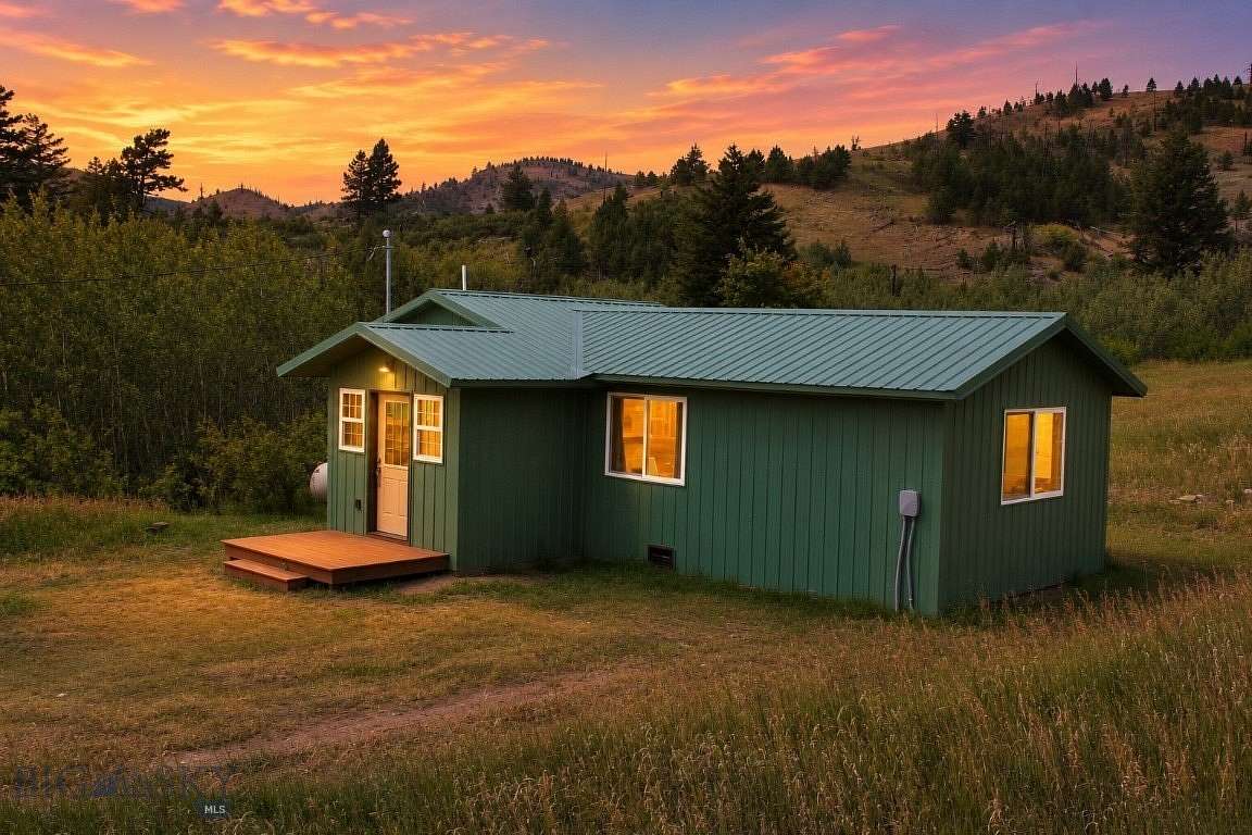 50.7 Acres of Recreational Land with Home for Sale in Greycliff, Montana