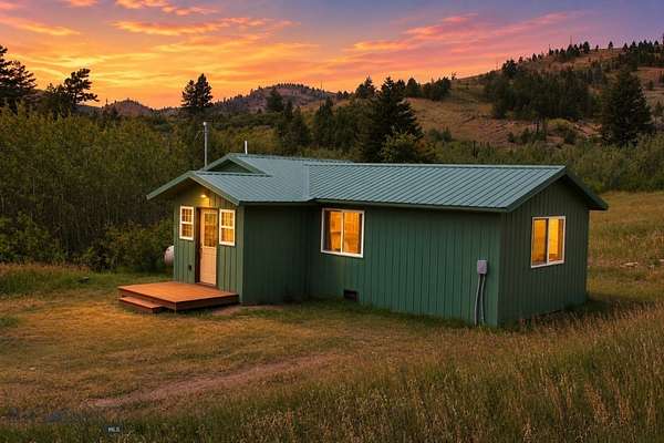 50.7 Acres of Recreational Land with Home for Sale in Greycliff, Montana