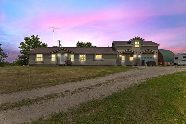 40 Acres of Recreational Land with Home for Sale in Mount Pleasant, Michigan