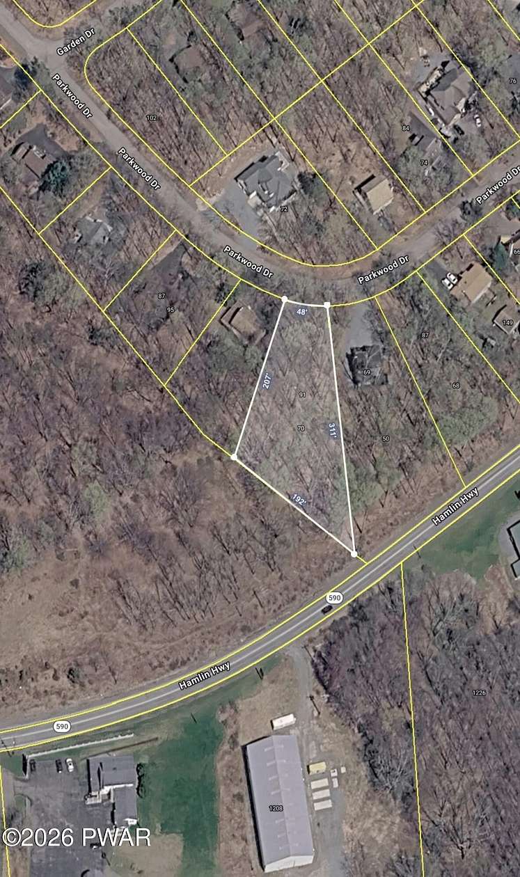 0.71 Acres of Residential Land for Sale in Lake Ariel, Pennsylvania