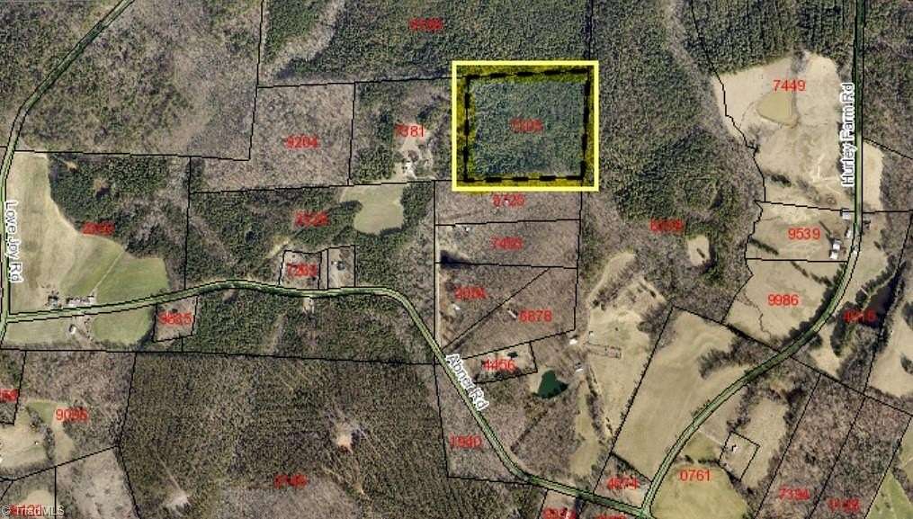 16.8 Acres of Recreational & Residential Land for Sale in Troy, North Carolina