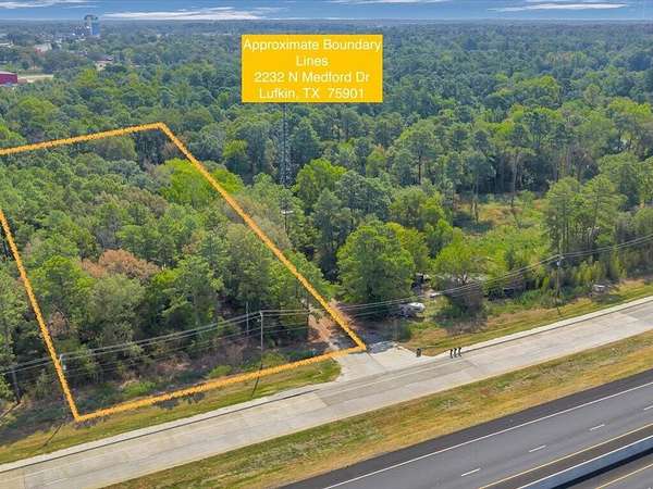 2.2 Acres of Commercial Land for Sale in Lufkin, Texas