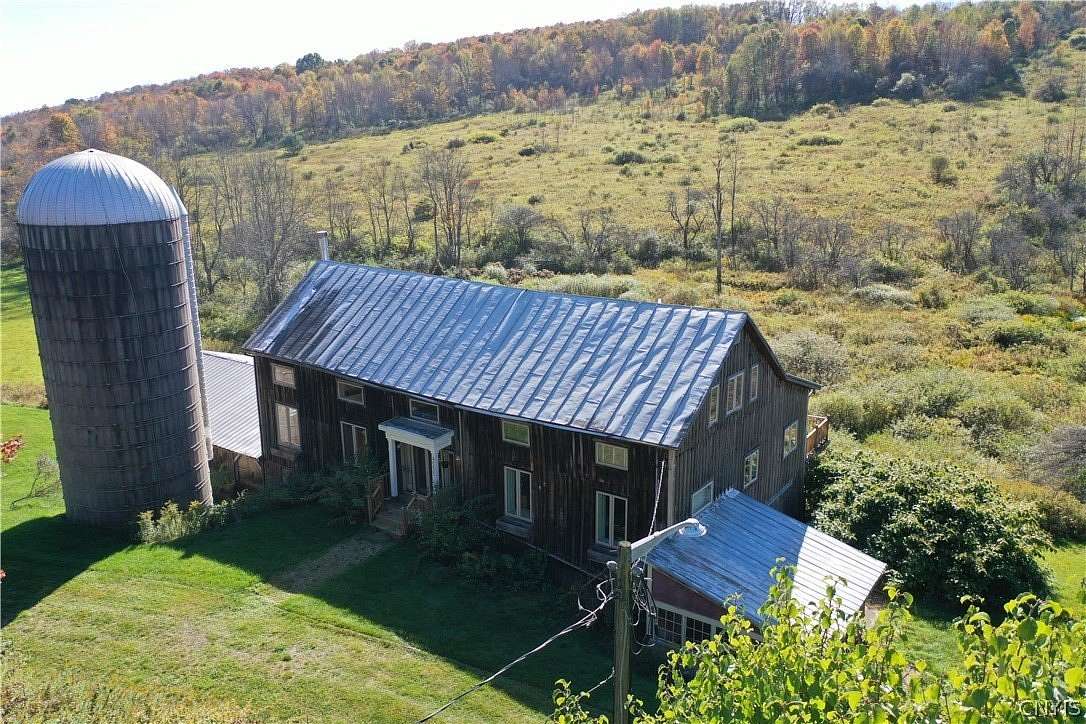 63 Acres of Land with Home for Sale in Cincinnatus, New York
