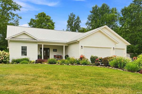 6.17 Acres of Land with Home for Sale in North Webster, Indiana