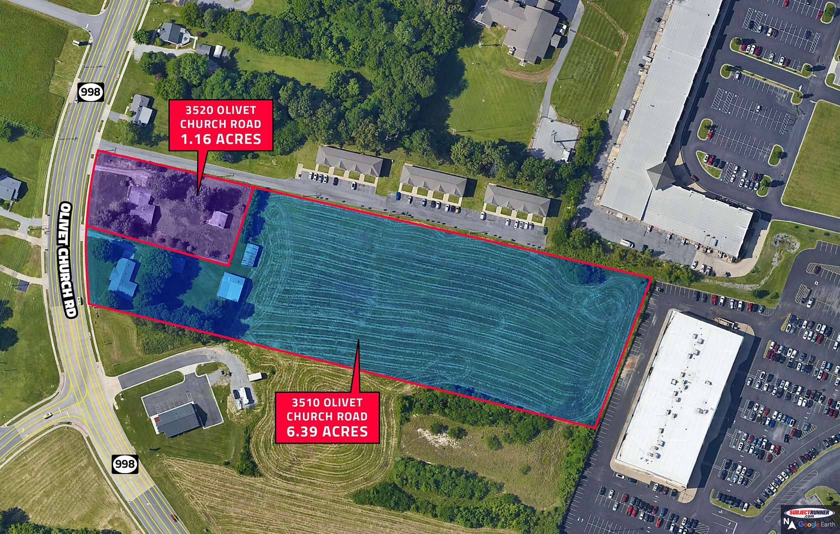 7.55 Acres of Mixed-Use Land for Sale in Paducah, Kentucky