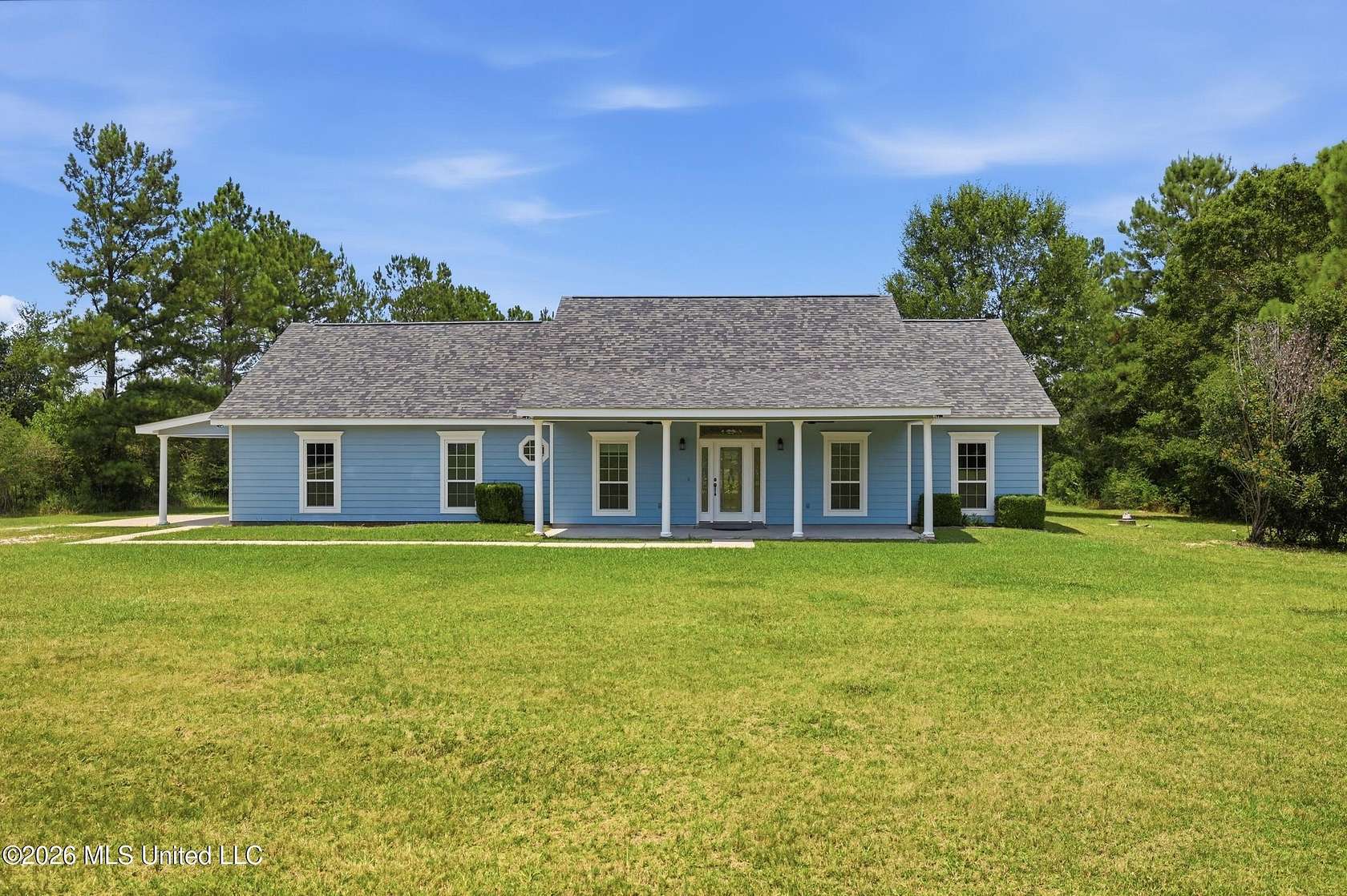 3.8 Acres of Land with Home for Sale in Kiln, Mississippi