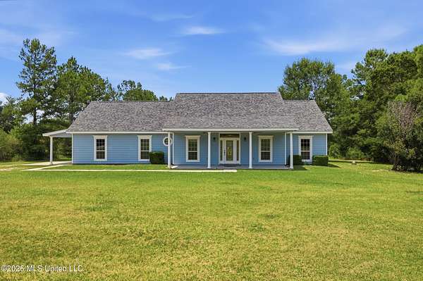 3.8 Acres of Land with Home for Sale in Kiln, Mississippi