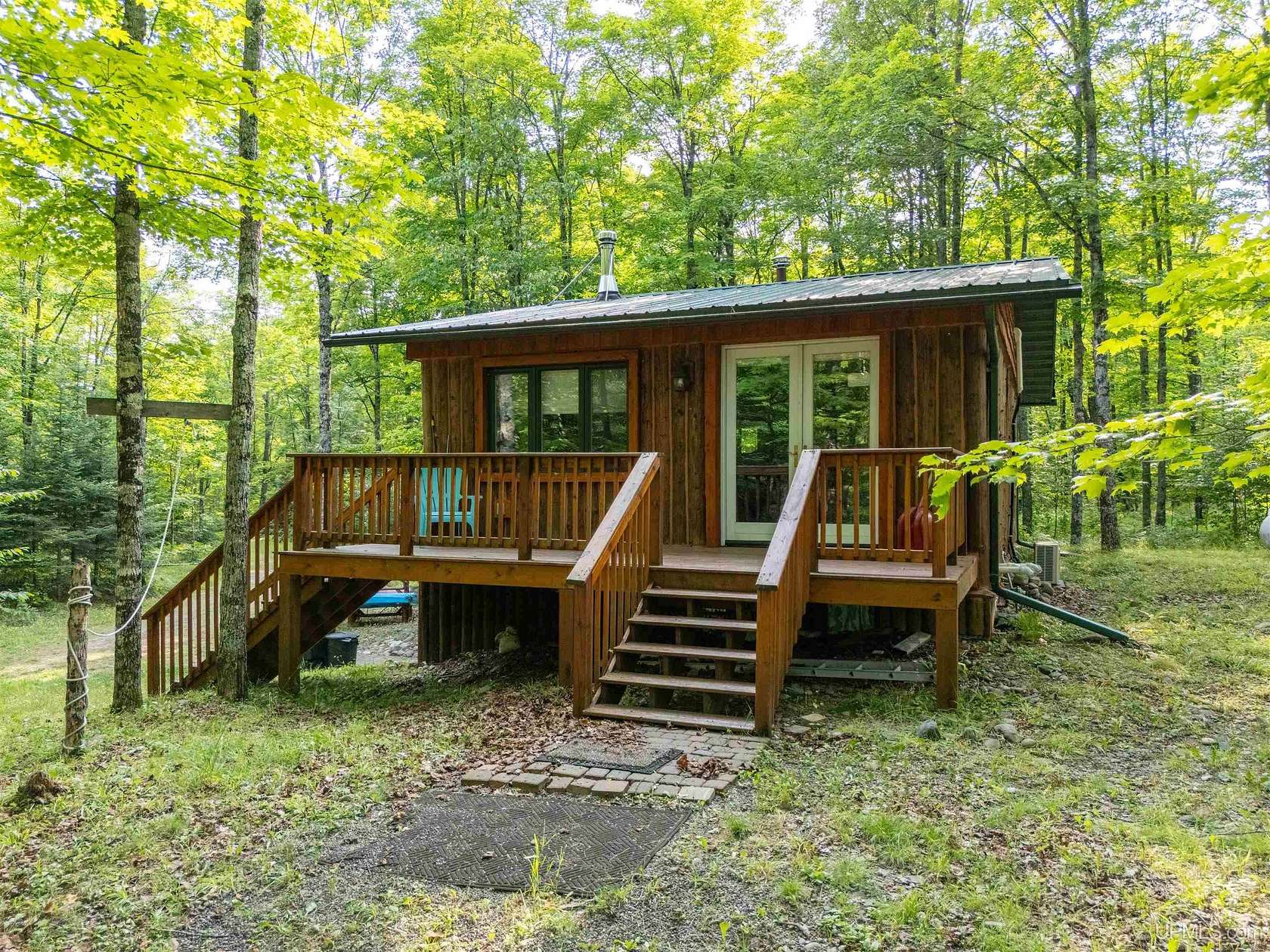10 Acres of Land with Home for Sale in Iron River, Michigan