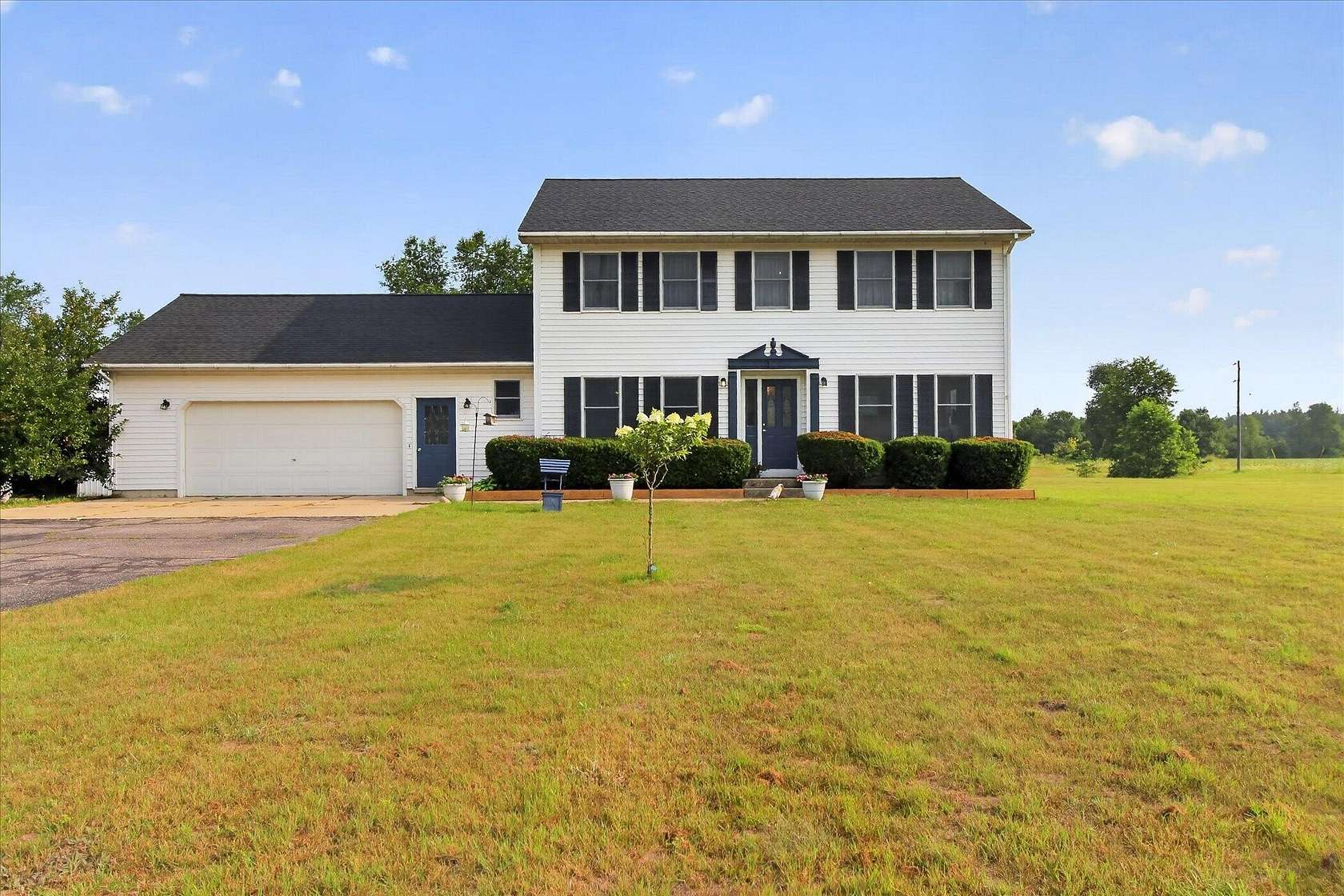 18.2 Acres of Land with Home for Sale in Cadillac, Michigan