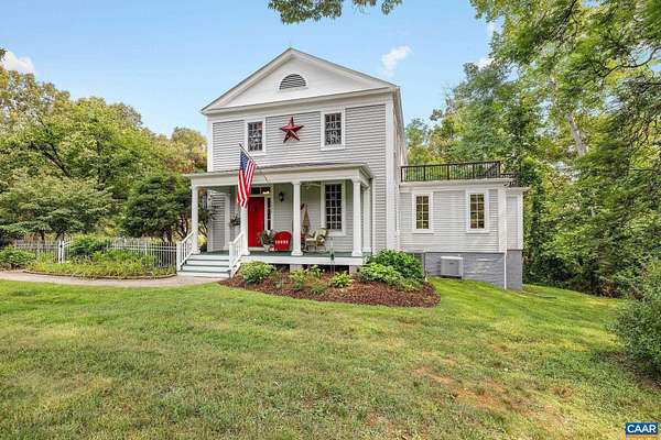 8.4 Acres of Land with Home for Sale in Charlottesville, Virginia