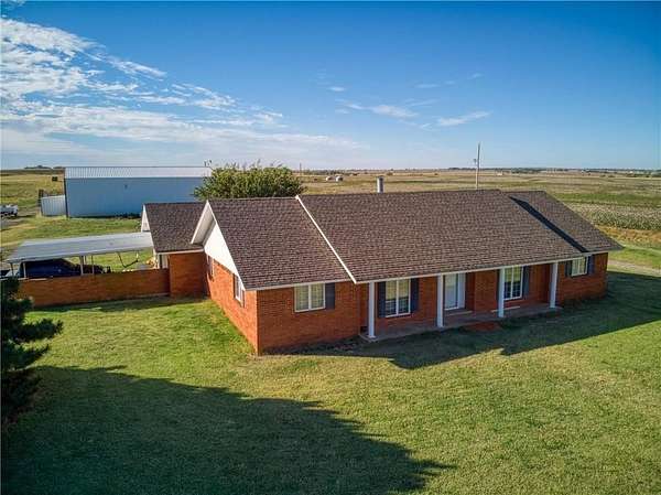 1.69 Acres of Land with Home for Sale in Erick, Oklahoma