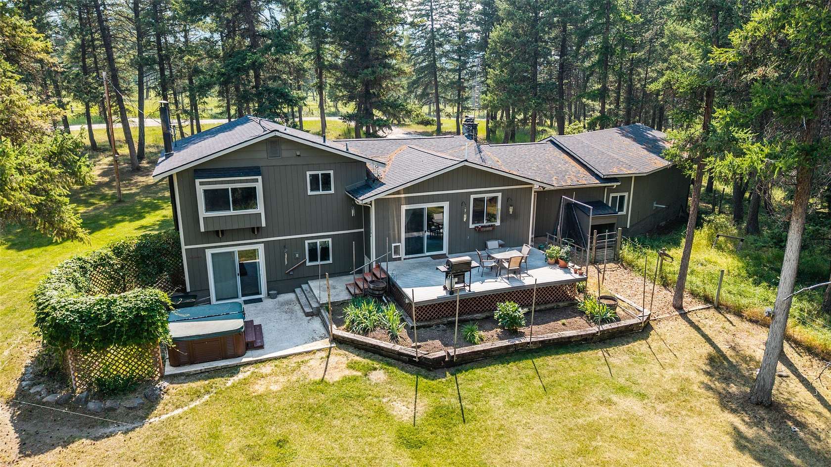 5 Acres of Land with Home for Sale in Kila, Montana