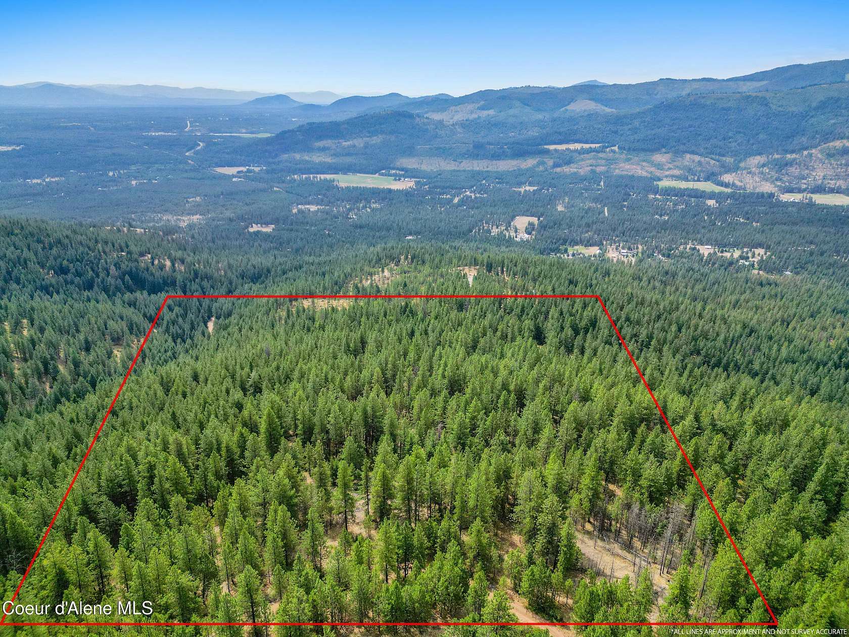 40 Acres of Recreational & Residential Land for Sale in Blanchard, Idaho